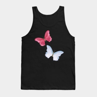 Watercolor Butterflies Tank Top